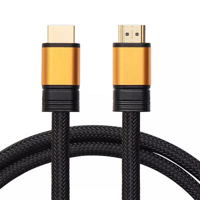 Cavo HDMI in nylon Ultra HD 4k 18 gbps 60 hz 8,0 mm nichelato