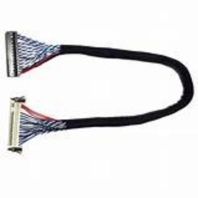 Isolamento nero 1-5m Cable seriale per display a bassa tensione per automazione industriale Resistenza di isolamento ≥1000MΩ