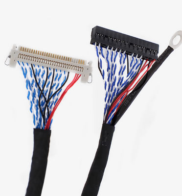 105C Cavo LVDS nero con cablaggio AWG26-28 e infiammabilità UL VW-1