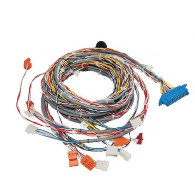 Disegni personalizzati di assemblaggi di cavi medici CE-certificati resistenti alla fiamma con guinzaglio di filo con connettori Molex/TE/JST
