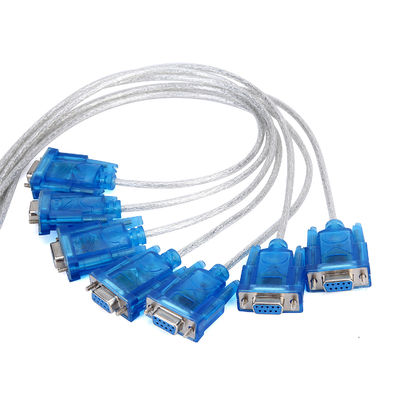 Adattatore USB a RS232 DB9 CH340 di grado industriale, per una connessione affidabile della porta COM, progettato con competenza in cavi personalizzati