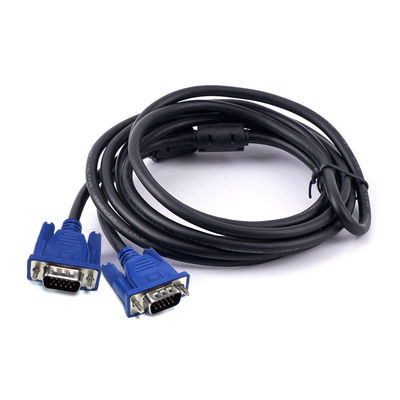 Cablaggi VGA progettati per monitor di computer, proiettori e layout di ingegneria. Produzione di cavi personalizzati.