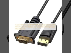 Serie DB personalizzata (DB9 DB15 DB26) Assemblaggio di cavi BNC Arnesi di filo per cablaggio medico e automobilistico