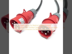 Progettazione di cavi personalizzati per dispositivi di imaging medicale | Cavi biocompatibili, schermati EMI con isolamento ad alta flessibilità e connettori di precisione per una trasmissione dati affidabile